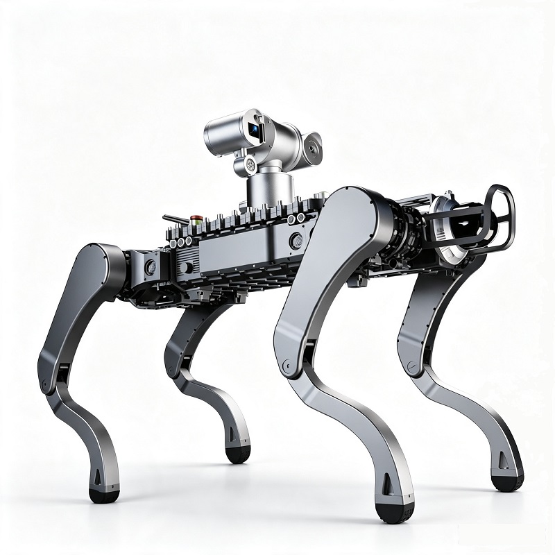 Anjing Robot Berkaki Empat Inspeksi Tahan Ledakan