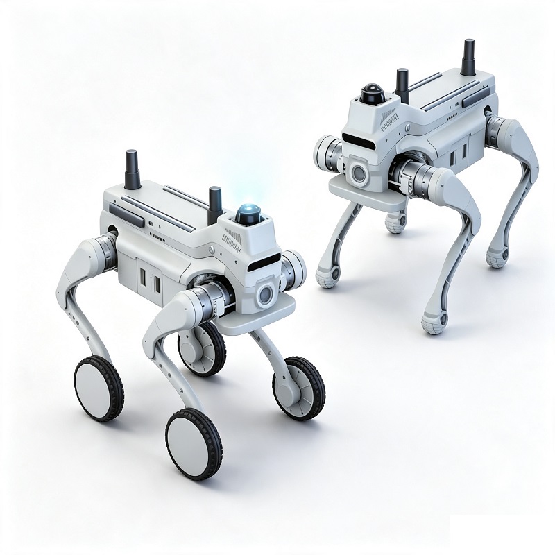 Robot Industri Berkaki Empat Untuk Inspeksi & Penelitian