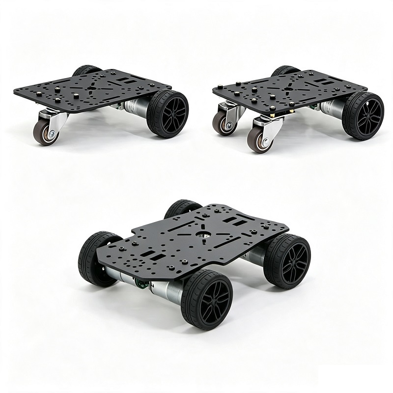 Sasis Robot Beroda Listrik Mini 4WD
