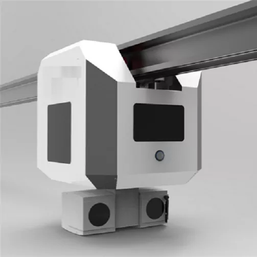 Robot yang Dipasang di Rel