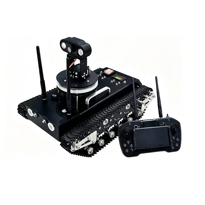 Robot Terlacak Remote Control Dengan Transmisi Video Real-Time
