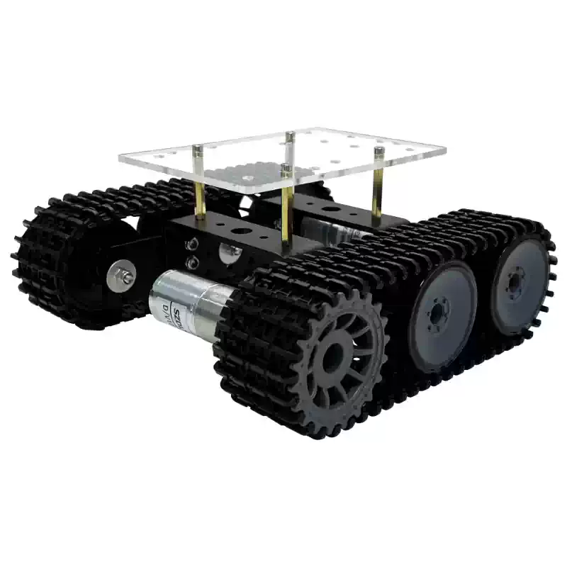 Sasis Robot DIY Sasis Elektrik Cerdas yang Dilacak