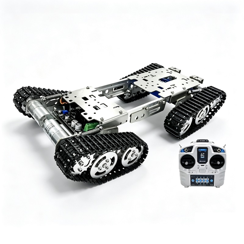 Platform Perayap Off-Road Sasis Robot Terlacak