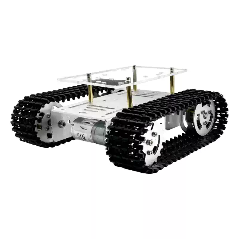 Platform Tangki DIY Sumber Terbuka Sasis Robot Terlacak